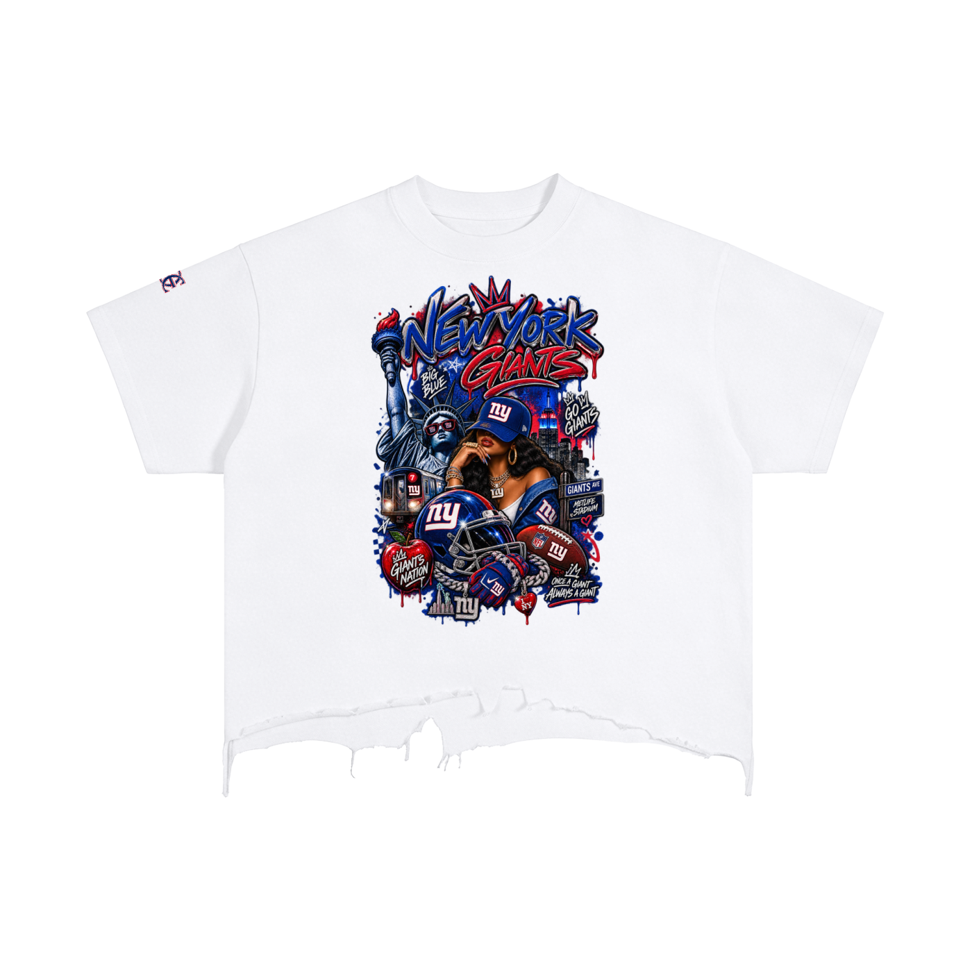 Big Blue Legacy Crop Tee
